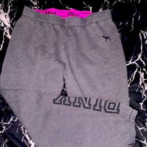 Victoria secret sweat pants. Size Xs. Fits like a small